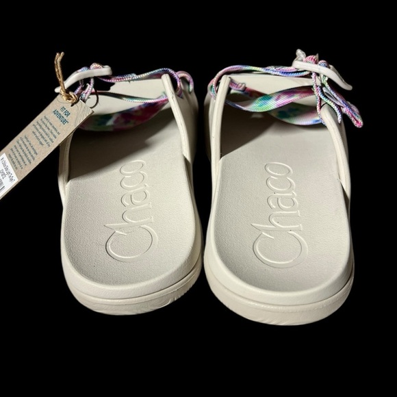 🌻NEW w.tags Chaco Light Tie Dye Chillos Slides - Women's Size 7 - Picture 5 of 12